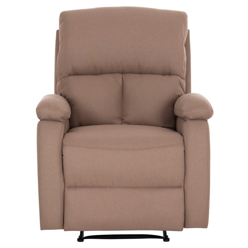 ARMCHAIR RELAX DIONI FK3296.03 BEIGE FABRIC 85x90x100Hcm. ARMCHAIR RELAX DIONI FK3296.03 BEIGE FABRIC 85x90x100Hcm.