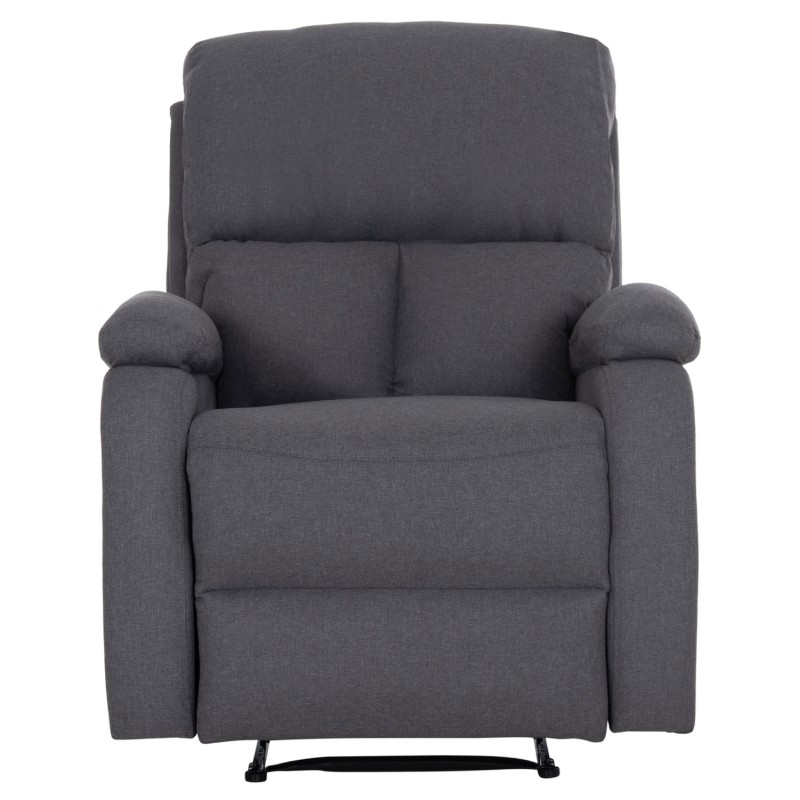 ARMCHAIR RELAX DIONI FK3296.01 GREY FABRIC 85x90x100Hcm. ARMCHAIR RELAX DIONI FK3296.01 GREY FABRIC 85x90x100Hcm.