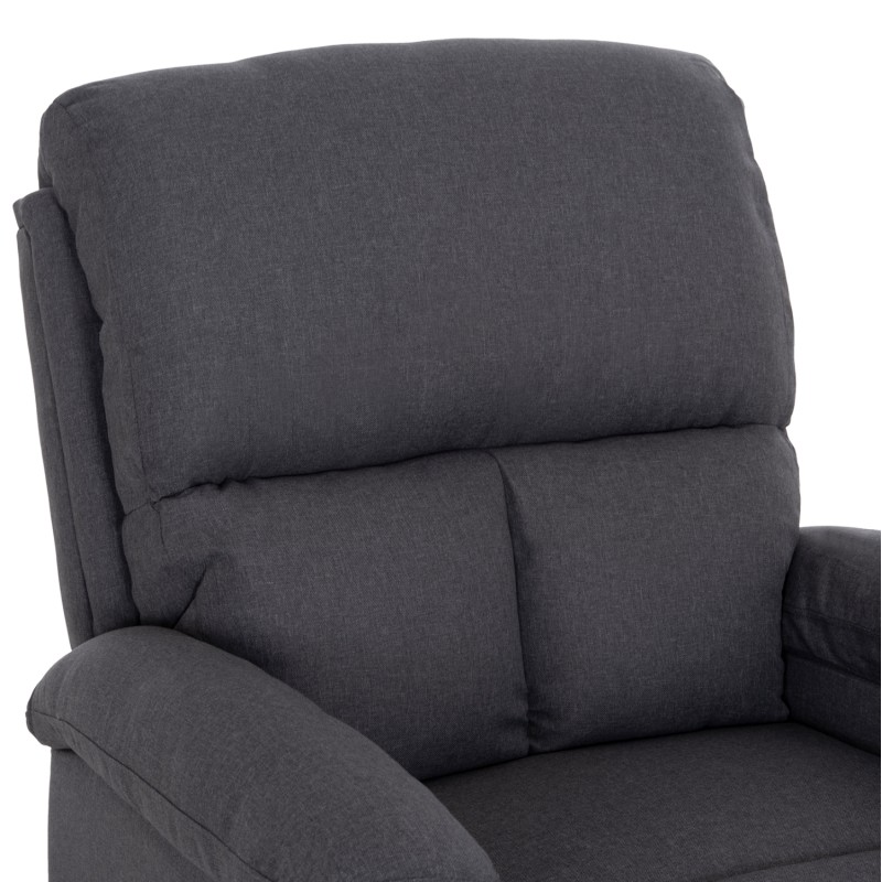 ARMCHAIR RELAX DIONI FK3296.01 GREY FABRIC 85x90x100Hcm. ARMCHAIR RELAX DIONI FK3296.01 GREY FABRIC 85x90x100Hcm.