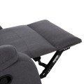 ARMCHAIR RELAX DIONI FK3296.01 GREY FABRIC 85x90x100Hcm. ARMCHAIR RELAX DIONI FK3296.01 GREY FABRIC 85x90x100Hcm.