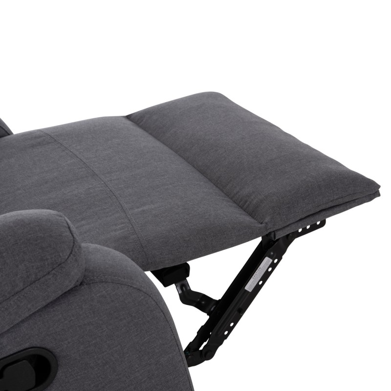 ARMCHAIR RELAX DIONI FK3296.01 GREY FABRIC 85x90x100Hcm. ARMCHAIR RELAX DIONI FK3296.01 GREY FABRIC 85x90x100Hcm.