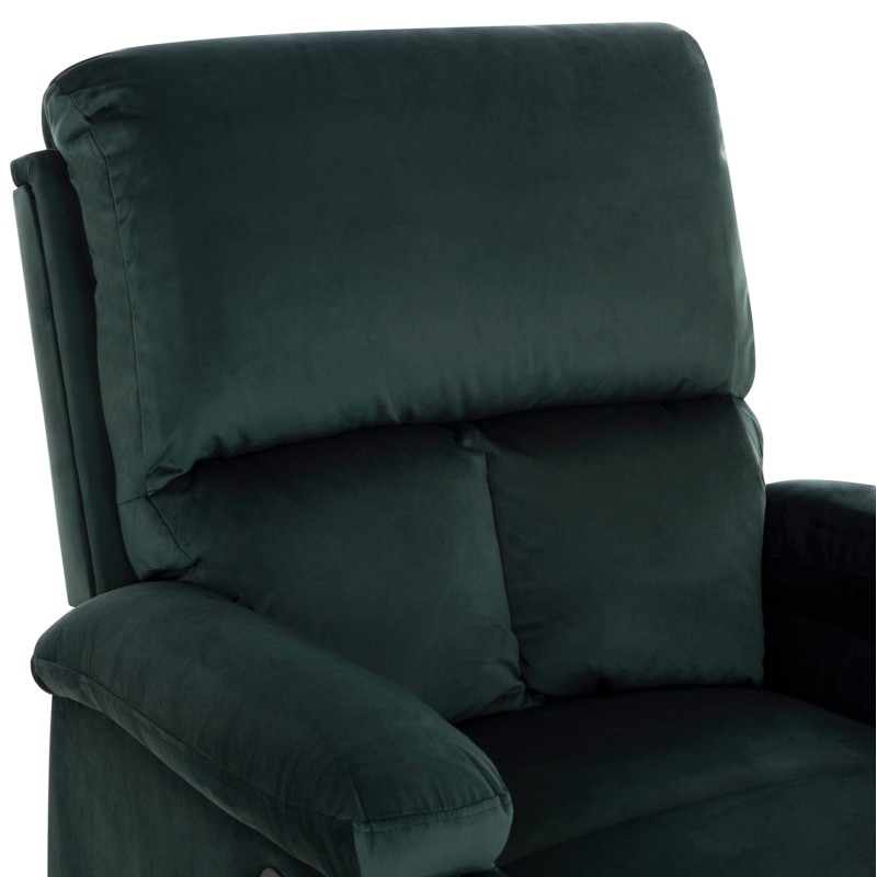 ARMCHAIR RELAX DIONI FK3296.05 GREEN VELVET 85x90x100Hcm. ARMCHAIR RELAX DIONI FK3296.05 GREEN VELVET 85x90x100Hcm.