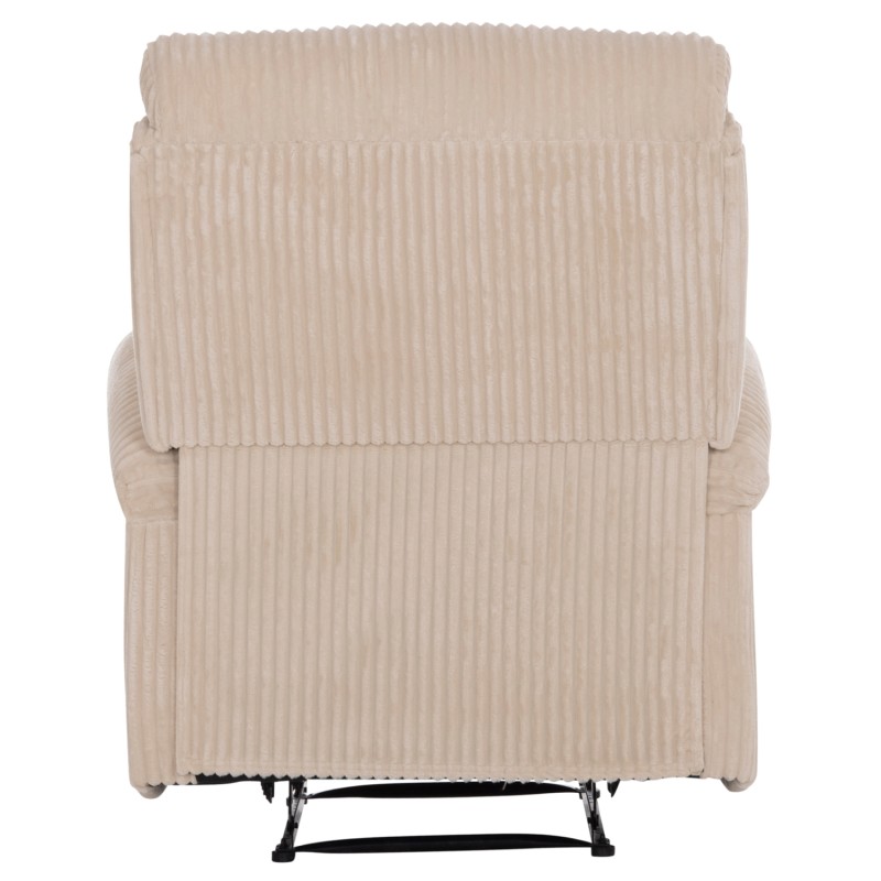 ARMCHAIR RELAX DIONI FK3296.12 BEIGE CORD FABRIC 85x90x100Hcm. ARMCHAIR RELAX DIONI FK3296.12 BEIGE CORD FABRIC 85x90x100Hcm.