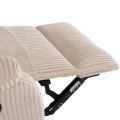 ARMCHAIR RELAX DIONI FK3296.12 BEIGE CORD FABRIC 85x90x100Hcm. ARMCHAIR RELAX DIONI FK3296.12 BEIGE CORD FABRIC 85x90x100Hcm.