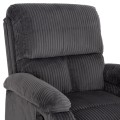 ARMCHAIR RELAX DIONI FK3296.11 GREY CORD FABRIC 85x90x100Hcm. ARMCHAIR RELAX DIONI FK3296.11 GREY CORD FABRIC 85x90x100Hcm.