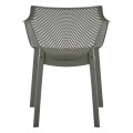 POLYPROPYLENE DINING ARMCHAIR PEGGY FK6368.05 DARK OLIVE GREEN 60x55x79Hcm. POLYPROPYLENE DINING ARMCHAIR PEGGY FK6368.05 DARK OLIVE GREEN 60x55x79Hcm.