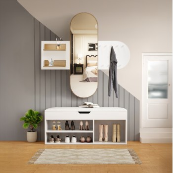 ENTRANCE SET 2PCS CHERYL FK21276.02 MELAMINE IN WHITE--SONAMA ENTRANCE SET 2PCS CHERYL FK21276.02 MELAMINE IN WHITE--SONAMA