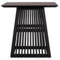 DINING TABLE SQUARE FRANTZ FK9458.02 MINDI WOOD IN BLACK 80x80x78Hcm.