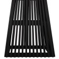 DINING TABLE SQUARE FRANTZ FK9458.02 MINDI WOOD IN BLACK 80x80x78Hcm.