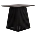 DINING TABLE SQUARE FRANTZ FK9458.02 MINDI WOOD IN BLACK 80x80x78Hcm.