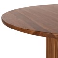 DINING TABLE ROUND RODER FK9896 TEAK WOOD- 3cm thick top-  Φ130x79.5Hcm.