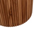 DINING TABLE ROUND RODER FK9896 TEAK WOOD- 3cm thick top-  Φ130x79.5Hcm.