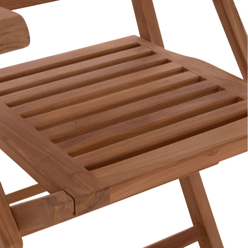 DINING CHAIR FOLDABLE CRANDER FK6377 TEAK WOOD 53x63x90Hcm. DINING CHAIR FOLDABLE CRANDER FK6377 TEAK WOOD 53x63x90Hcm.