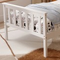 BED WITH MATTRESS GIMLY FK21300.01 PINE WOOD IN WHITE COLOR FOR MATTRESS 90x190cm BED WITH MATTRESS GIMLY FK21300.01 PINE WOOD IN WHITE COLOR FOR MATTRESS 90x190cm