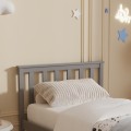 BED WITH MATTRESS GIMLY FK21300.02 PINE WOOD IN GREY COLOR FOR MATTRESS 90x190cm BED WITH MATTRESS GIMLY FK21300.02 PINE WOOD IN GREY COLOR FOR MATTRESS 90x190cm