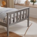 BED WITH MATTRESS GIMLY FK21300.02 PINE WOOD IN GREY COLOR FOR MATTRESS 90x190cm BED WITH MATTRESS GIMLY FK21300.02 PINE WOOD IN GREY COLOR FOR MATTRESS 90x190cm