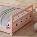BED WITH MATTRESS HOUSER FK21301.02 PINE WOOD IN PINK COLOR--MATTRESS 90x190cm BED WITH MATTRESS HOUSER FK21301.02 PINE WOOD IN PINK COLOR--MATTRESS 90x190cm