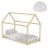 BED WITH MATTRESS PEPE FK21302 PINE WOOD IN NATURAL WOOD COLOR--MATTRESS 90x190cm