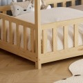 BED WITH MATTRESS PHYLLIS FK21304 PINE WOOD IN NATURAL WOOD COLOR--MATTRESS 90x190cm BED WITH MATTRESS PHYLLIS FK21304 PINE WOOD IN NATURAL WOOD COLOR--MATTRESS 90x190cm