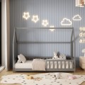 BED WITH MATTRESS PHYLLIS FK21304.02 PINE WOOD IN GREY COLOR--MATTRESS 90x190cm BED WITH MATTRESS PHYLLIS FK21304.02 PINE WOOD IN GREY COLOR--MATTRESS 90x190cm