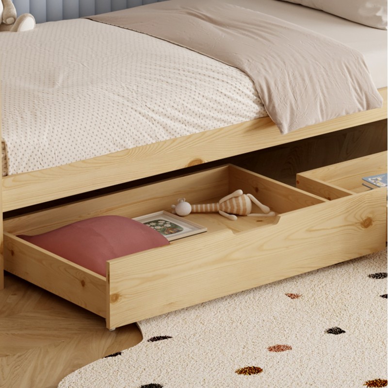 BED WITH MATTRESS KLARICE FK21305 PINE WOOD IN NATURAL WOOD COLOR--MATTRESS 90x190cm BED WITH MATTRESS KLARICE FK21305 PINE WOOD IN NATURAL WOOD COLOR--MATTRESS 90x190cm