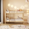 BUNK BED WITH 2 MATTRESSES LANTAI FK21307 PINE WOOD IN NATURAL COLOR--FOR MATTRESSES 90x190cm BUNK BED WITH 2 MATTRESSES LANTAI FK21307 PINE WOOD IN NATURAL COLOR--FOR MATTRESSES 90x190cm