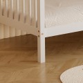 BUNK BED WITH 2 MATTRESSES LANTAI FK21307.01 PINE WOOD IN WHITE--FOR MATTRESSES 90x190cm BUNK BED WITH 2 MATTRESSES LANTAI FK21307.01 PINE WOOD IN WHITE--FOR MATTRESSES 90x190cm