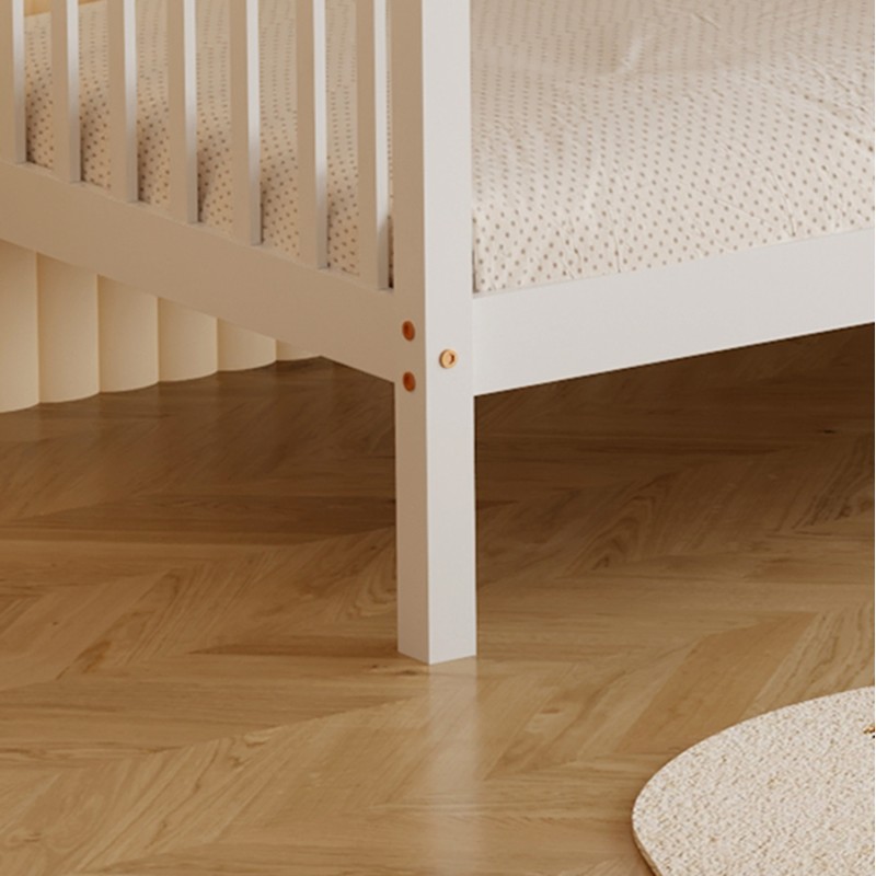 BUNK BED WITH 2 MATTRESSES LANTAI FK21307.01 PINE WOOD IN WHITE--FOR MATTRESSES 90x190cm BUNK BED WITH 2 MATTRESSES LANTAI FK21307.01 PINE WOOD IN WHITE--FOR MATTRESSES 90x190cm