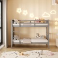 BUNK BED WITH 2 MATTRESSES LANTAI FK21307.02 PINE WOOD IN GREY--FOR MATTRESSES 90x190cm BUNK BED WITH 2 MATTRESSES LANTAI FK21307.02 PINE WOOD IN GREY--FOR MATTRESSES 90x190cm