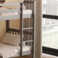 BUNK BED WITH 2 MATTRESSES LANTAI FK21307.02 PINE WOOD IN GREY--FOR MATTRESSES 90x190cm BUNK BED WITH 2 MATTRESSES LANTAI FK21307.02 PINE WOOD IN GREY--FOR MATTRESSES 90x190cm