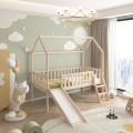 BED WITH SLIDE PHYLLIS FK21310 PINE WOOD IN NATURAL--WITH MATTRESS 90x190cm