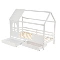 BED WITH MATTRESS DOMER FK21319 PINE WOOD IN WHITE--MATTRESS 90x190cm BED WITH MATTRESS DOMER FK21319 PINE WOOD IN WHITE--MATTRESS 90x190cm
