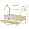 BED WITH DRAWERS PHYLLIS FK21324 PINE WOOD IN NATURAL WOOD COLOR--WITH MATTRESS 90x190cm BED WITH DRAWERS PHYLLIS FK21324 PINE WOOD IN NATURAL WOOD COLOR--WITH MATTRESS 90x190cm