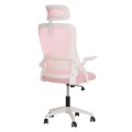 OFFICE CHAIR BLAZER FK1205.04 PINK MESH FABRIC--WHITE ARMS 60x58x110-130Hcm. OFFICE CHAIR BLAZER FK1205.04 PINK MESH FABRIC--WHITE ARMS 60x58x110-130Hcm.