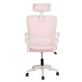 OFFICE CHAIR BLAZER FK1205.04 PINK MESH FABRIC--WHITE ARMS 60x58x110-130Hcm. OFFICE CHAIR BLAZER FK1205.04 PINK MESH FABRIC--WHITE ARMS 60x58x110-130Hcm.
