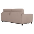 SOFABED WITH FOLDABLE MATTRESS ETUDINE FK3311.02 BEIGE FABRIC 190x98x90Hcm SOFABED WITH FOLDABLE MATTRESS ETUDINE FK3311.02 BEIGE FABRIC 190x98x90Hcm