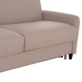 SOFABED WITH FOLDABLE MATTRESS ETUDINE FK3311.02 BEIGE FABRIC 190x98x90Hcm SOFABED WITH FOLDABLE MATTRESS ETUDINE FK3311.02 BEIGE FABRIC 190x98x90Hcm