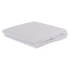 MATTRESS PAD WATERPROOF FK12174.90 MICROFIBER & PU--4 RUBBER BANDS 90x200cm.