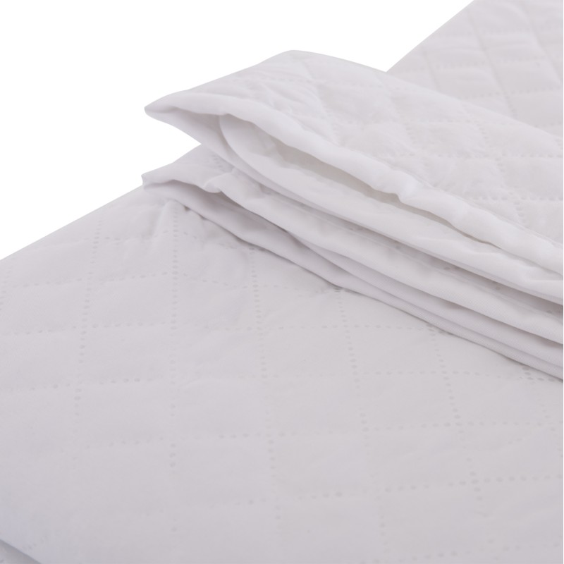 MATTRESS PAD WATERPROOF FK12174.90 MICROFIBER & PU--4 RUBBER BANDS 90x200cm. MATTRESS PAD WATERPROOF FK12174.90 MICROFIBER & PU--4 RUBBER BANDS 90x200cm.