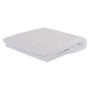 MATTRESS PAD WATERPROOF FK12174.90 MICROFIBER & PU--4 RUBBER BANDS 90x200cm.