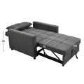 ARMCHAIR-BED MERO FK3306.01 GREY FABRIC 98x85x88Hcm. ARMCHAIR-BED MERO FK3306.01 GREY FABRIC 98x85x88Hcm.