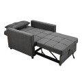 ARMCHAIR-BED MERO FK3306.01 GREY FABRIC 98x85x88Hcm. ARMCHAIR-BED MERO FK3306.01 GREY FABRIC 98x85x88Hcm.