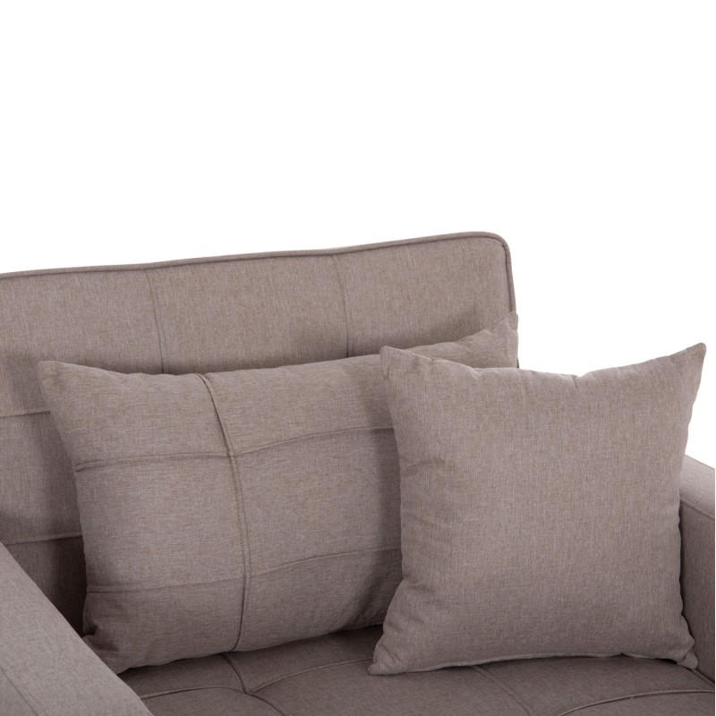 ARMCHAIR-BED MERO FK3306.03 BEIGE FABRIC 100x90x83Hcm. ARMCHAIR-BED MERO FK3306.03 BEIGE FABRIC 100x90x83Hcm.