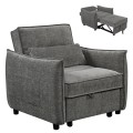 ARMCHAIR-BED ORYN FK3307.01 GREY FABRIC 85x88x78Hcm. ARMCHAIR-BED ORYN FK3307.01 GREY FABRIC 85x88x78Hcm.