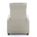 ARMCHAIR WITH PUSH-BACK RELAX MECHANISM DROSEN FK3299.03 BEIGE FABRIC 68x80x93Hcm. ARMCHAIR WITH PUSH-BACK RELAX MECHANISM DROSEN FK3299.03 BEIGE FABRIC 68x80x93Hcm.