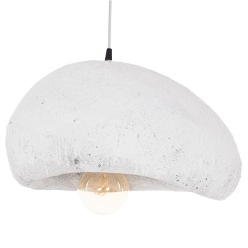 CEILING PENDANT LAMP STONE-LOOK STONER (M) FK4418.02 WHITE 55x45x40Hcm.