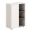 CABINET/BOOKCASE NEWLINE FK18283 MELAMINE IN WHITE & LIGHT BROWN 80x40x110Hcm.
