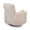 ARMCHAIR RELAX/BREASTFEEDING VELMORA FK3300.03 BEIGE STRIPED FABRIC 100x90x100Hcm. ARMCHAIR RELAX/BREASTFEEDING VELMORA FK3300.03 BEIGE STRIPED FABRIC 100x90x100Hcm.