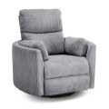 ARMCHAIR RELAX/BREASTFEEDING VELMORA FK3300.01 GREY STRIPED FABRIC 100x90x100Hcm. ARMCHAIR RELAX/BREASTFEEDING VELMORA FK3300.01 GREY STRIPED FABRIC 100x90x100Hcm.