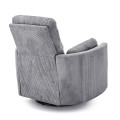 ARMCHAIR RELAX/BREASTFEEDING VELMORA FK3300.01 GREY STRIPED FABRIC 100x90x100Hcm. ARMCHAIR RELAX/BREASTFEEDING VELMORA FK3300.01 GREY STRIPED FABRIC 100x90x100Hcm.